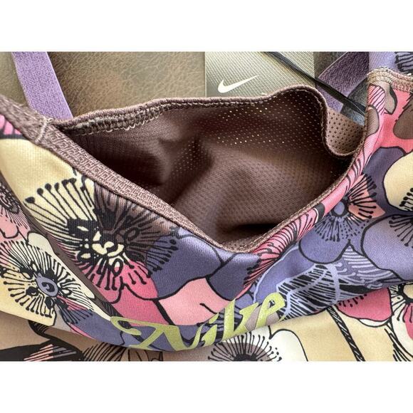 Nike Training Sports Bra Floral Dri Fit XS NWT - Picture 8 of 10